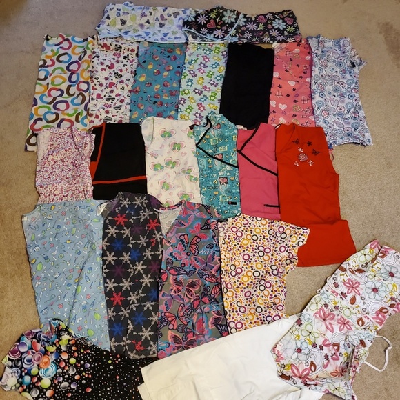 SCRUB TOP BUNDLE (ONLY 4 LEFT) - Picture 2 of 3